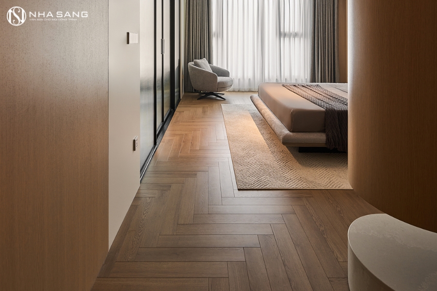 Thi Công Sàn Gỗ Floorbit HB12-09 Cho Duplex Huỳnh Thúc Kháng