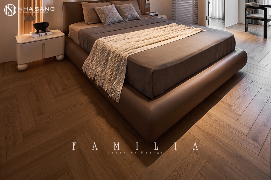 Thi Công Sàn Gỗ Floorbit HB12-09 Cho Duplex Huỳnh Thúc Kháng