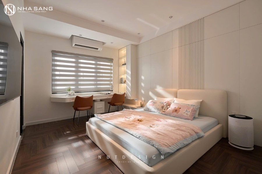 Thi Công Sàn Gỗ Xương Cá NS XC93 Cho Dự Án Nhà Phố Thuỵ Khuê