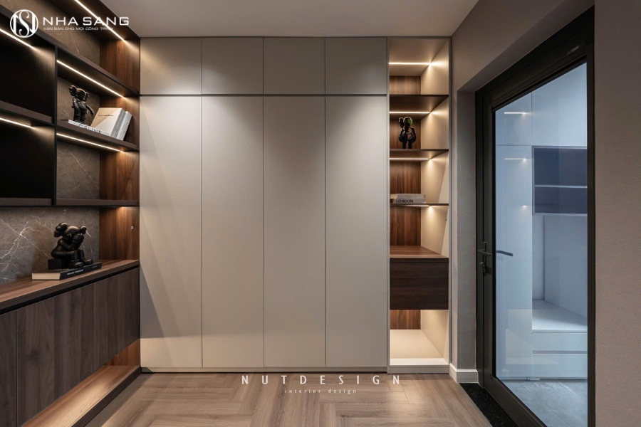 Thi Công Sàn Gỗ Xương Cá NS XC96 Cho Chung Cư Matrix One