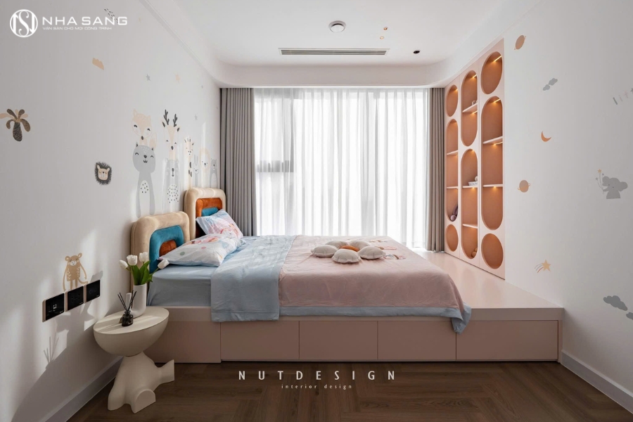 Thi Công Sàn Gỗ Xương Cá NS XC96 Cho Chung Cư Matrix One