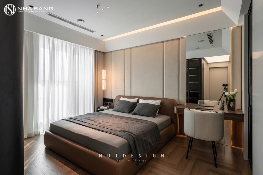 Thi Công Sàn Gỗ Xương Cá NS XC96 Cho Chung Cư Matrix One