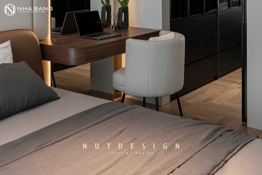 Thi Công Sàn Gỗ Xương Cá NS XC96 Cho Chung Cư Matrix One