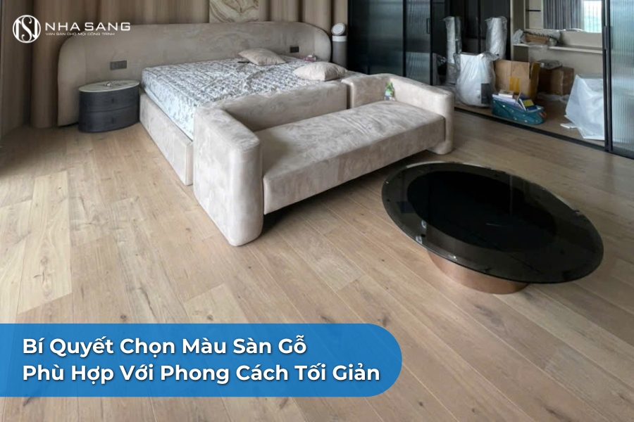 Bí Quyết Chọn Màu Sàn Gỗ Phù Hợp Với Phong Cách Tối Giản