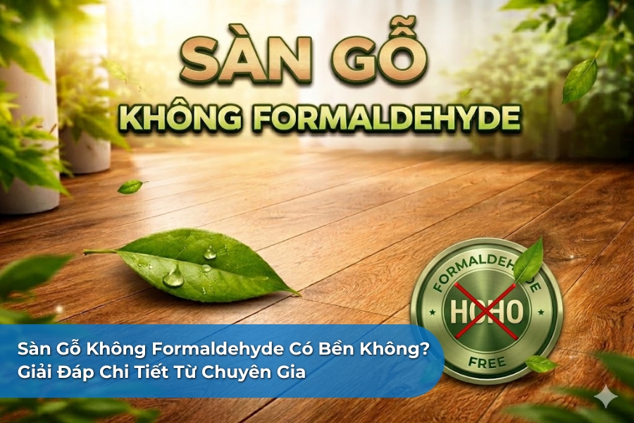 Sàn Gỗ Không Formaldehyde Có Bền Không? Giải Đáp Chi Tiết Từ Chuyên Gia