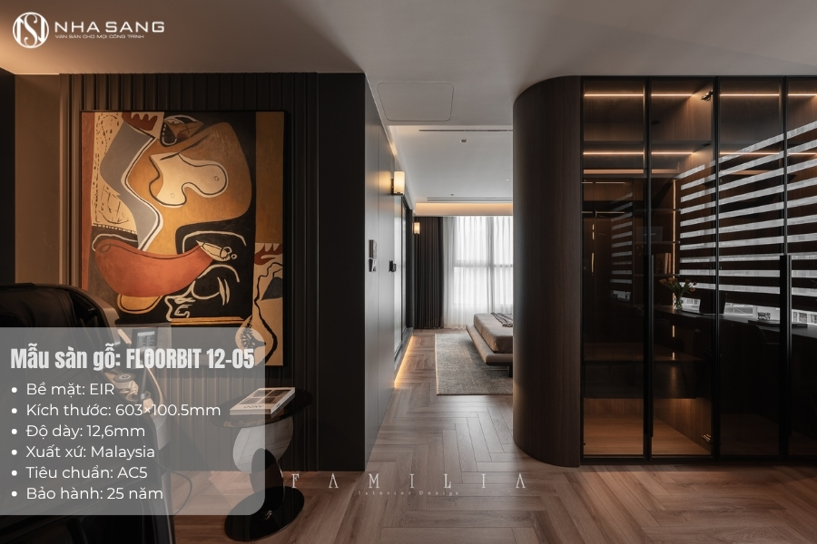 Thi Công Sàn Gỗ Floorbit HB12-05 Cho Park 10 Times City