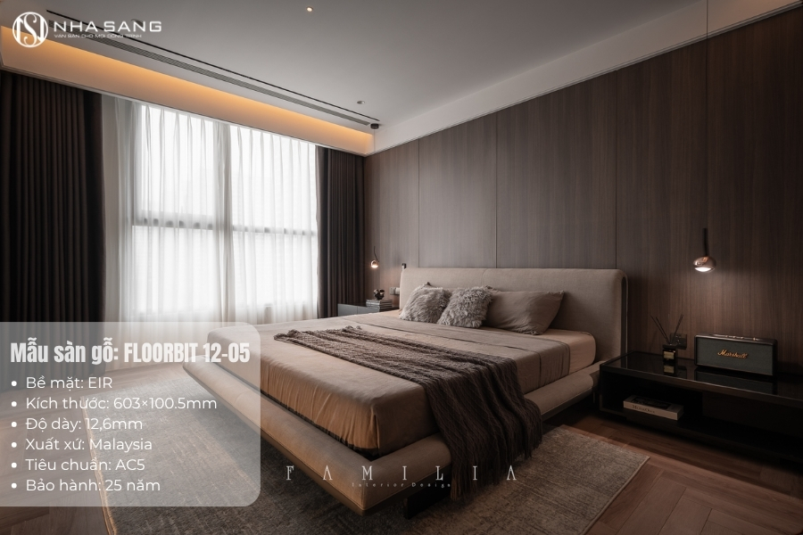 Thi Công Sàn Gỗ Floorbit HB12-05 Cho Park 10 Times City