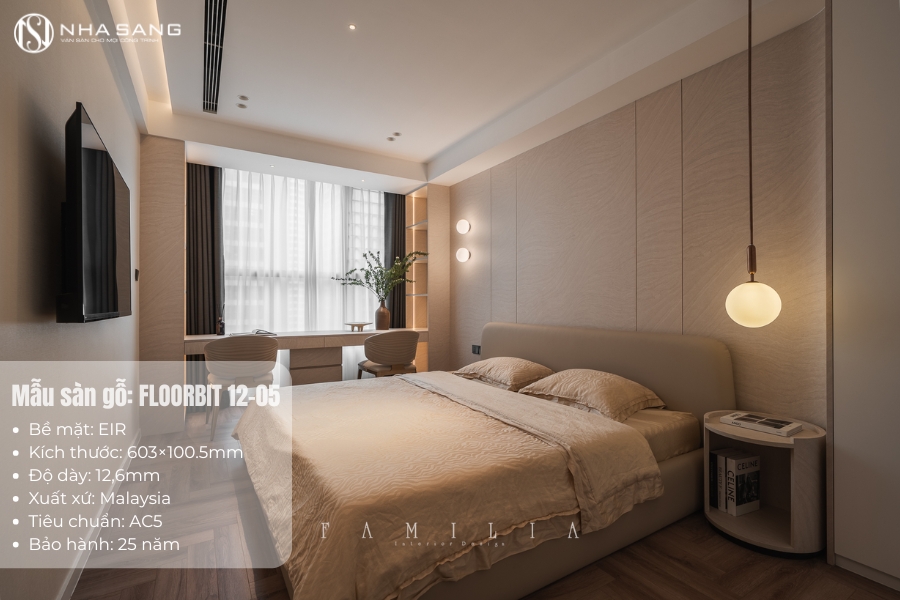 Thi Công Sàn Gỗ Floorbit HB12-05 Cho Park 10 Times City