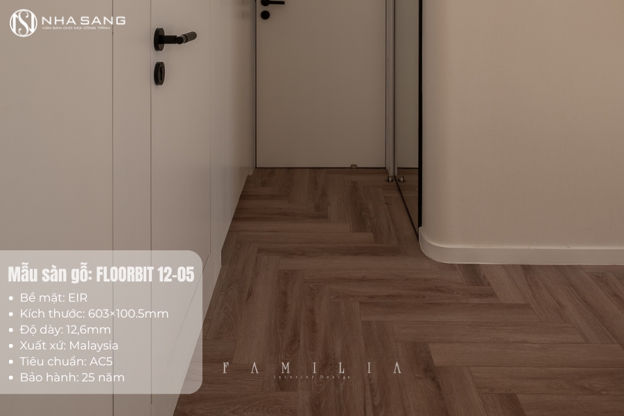 Thi Công Sàn Gỗ Floorbit HB12-05 Cho Park 10 Times City