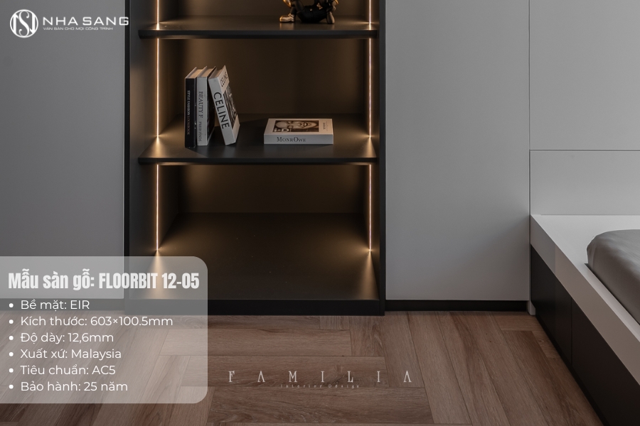 Thi Công Sàn Gỗ Floorbit HB12-05 Cho Park 10 Times City