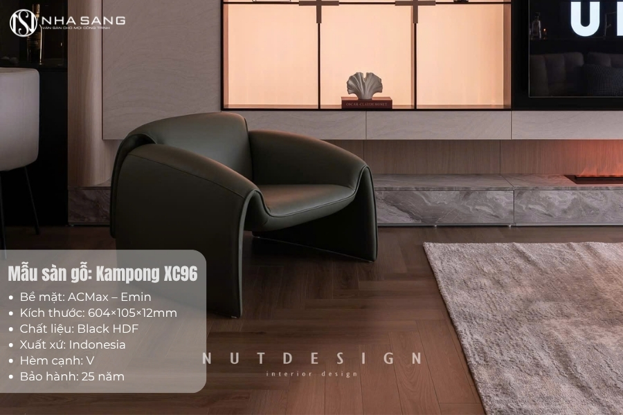 Thi Công Sàn Gỗ Kampong XC96 Cho Goldsilk Hà Đông