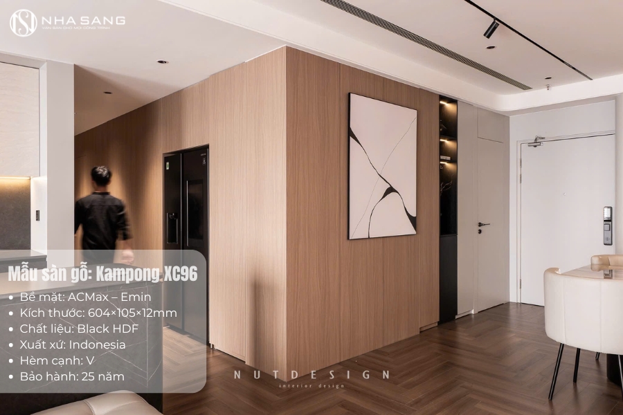 Thi Công Sàn Gỗ Kampong XC96 Cho Goldsilk Hà Đông