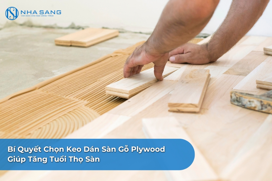 Bí Quyết Chọn Keo Dán Sàn Gỗ Plywood Giúp Tăng Tuổi Thọ Sàn